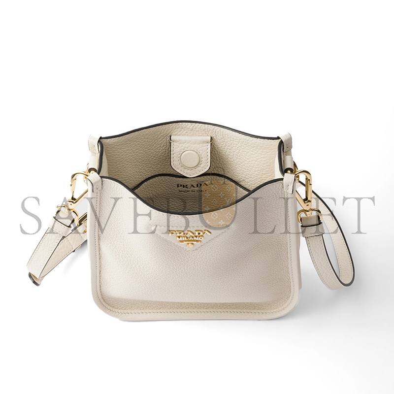 PRADA LEATHER MINI SHOULDER BAG 1BH191 (20*19*6cm)